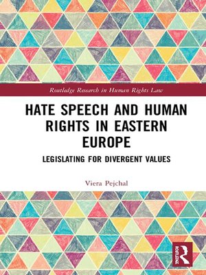 cover image of Hate Speech and Human Rights in Eastern Europe